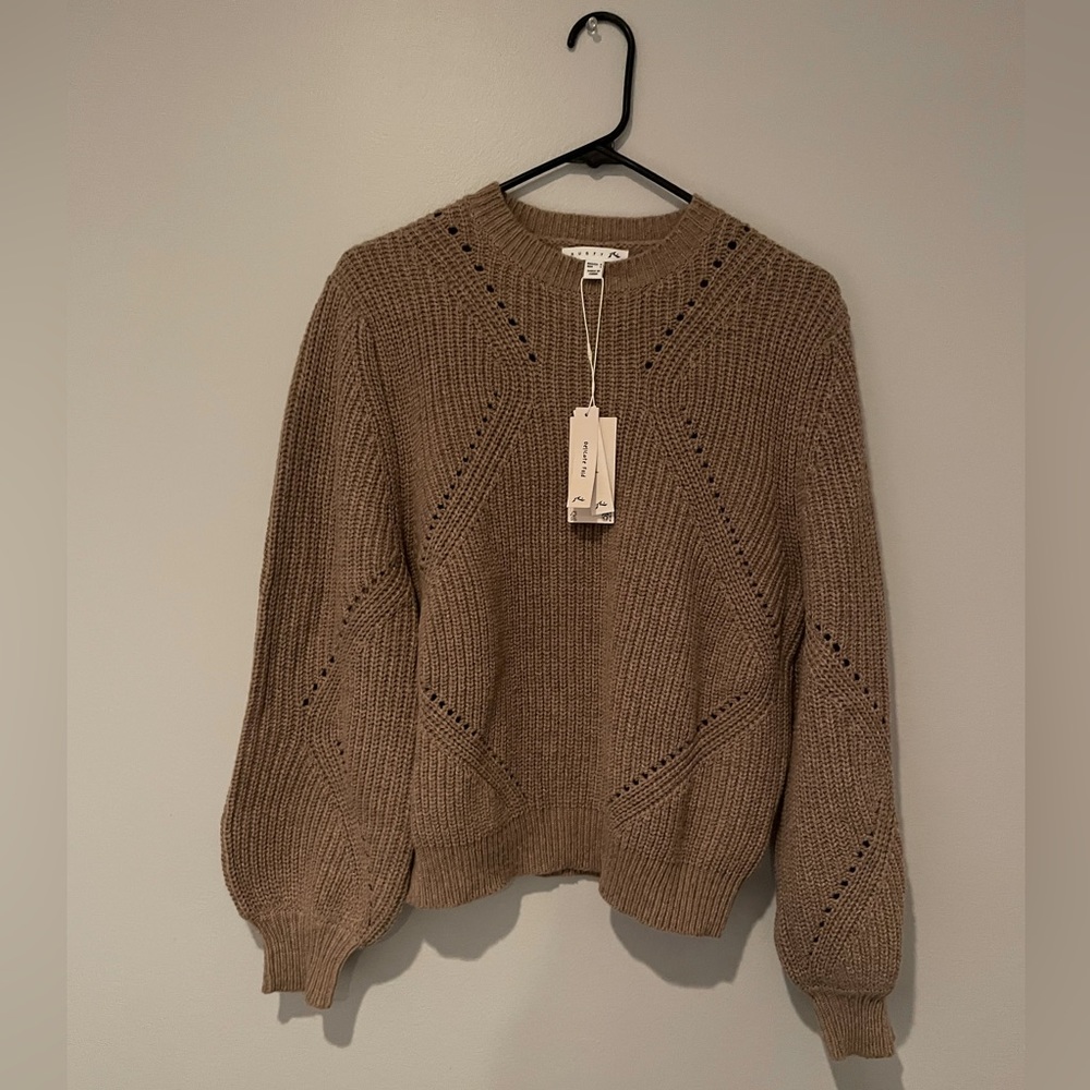 NWT RUSTY “Caspian” Crew Neck Sweater
